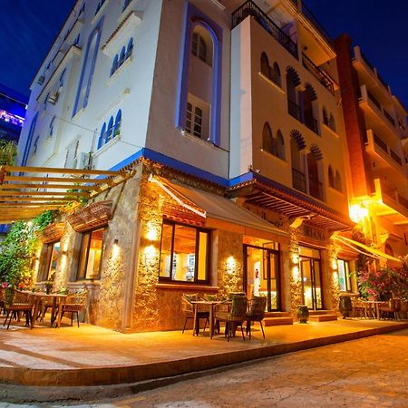 Maison D'Hote Bien Equipe Au Centre De Chefchaouen Esterno foto