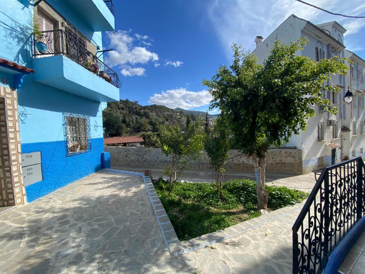 Maison D'Hote Bien Equipe Au Centre De Chefchaouen Esterno foto